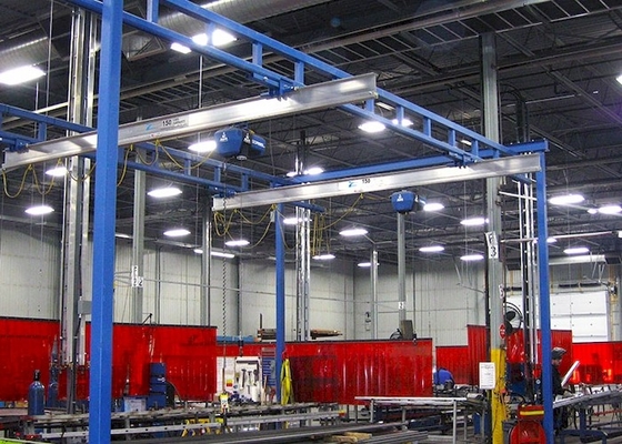 Guindaste da estação de trabalho de Crane Ceiling Mounted Free Standing da ponte de suspensão do ODM KBK do OEM