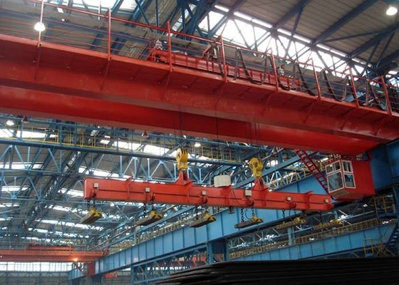 Guindaste aéreo 50 Ton Bridge Crane Easy Operated da viga do dobro do EOT de IP54 IP44