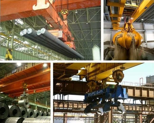 5t-75t Capacidade de elevação Grão aéreo de vigas duplas 6m-35m comprimento de envergadura