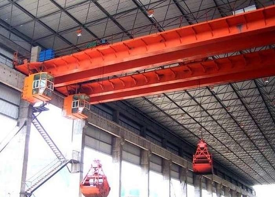 Ponte de viga vermelha Crane For Manufacturing Plant do dobro A5-A8 do CE do ISO