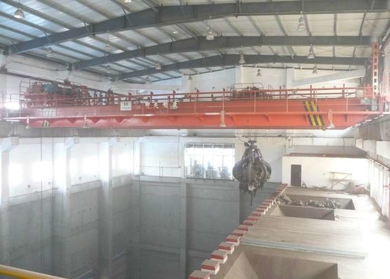 Ponte de viga vermelha Crane For Manufacturing Plant do dobro A5-A8 do CE do ISO