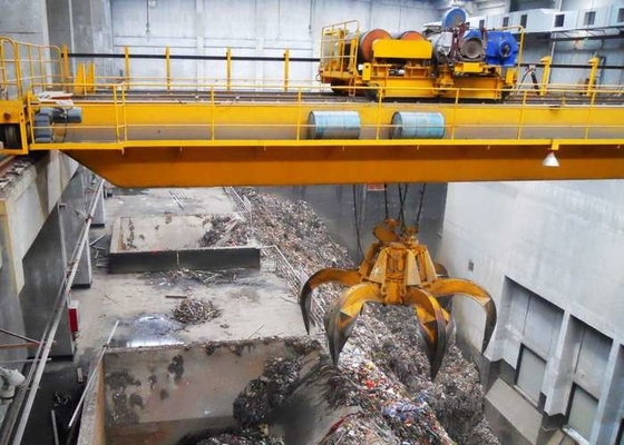 Guindaste de ponte metalúrgico dobro de carregamento forte da oficina do QD do guindaste aéreo da viga