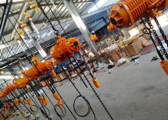 Trole industrial do ISO 220-690V 2 Ton Electric Chain Hoist With do CE