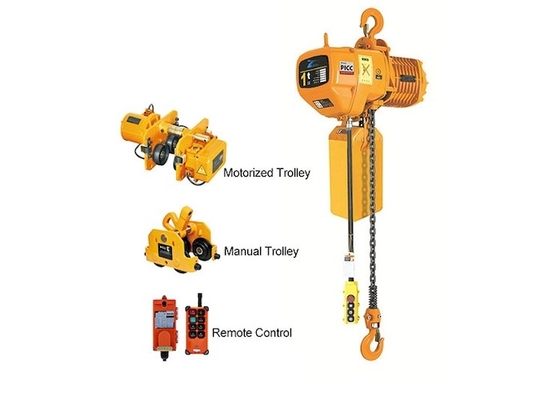 Peso leve pequeno 0,1 Ton To 6 Ton Chain Hoist altura de levantamento de 3m a de 120m