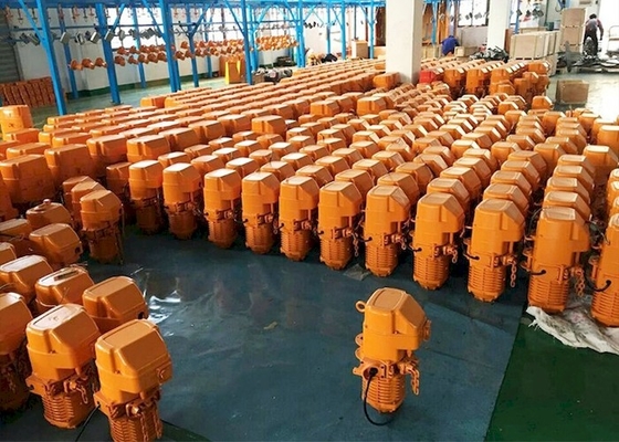 Grua de corrente elétrica do CE 0.5T-50T HHBB do ISO com trole motorizado