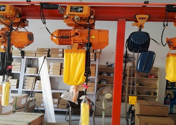 Bloco de corrente elétrico de ISO9001 500lb 1000lb com suspensão fixa do gancho