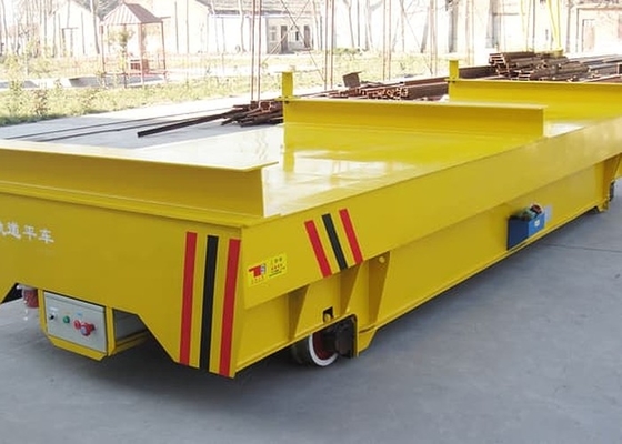 Transporte a pilhas durável do armazém de 25m/Min Electric Transfer Cart For