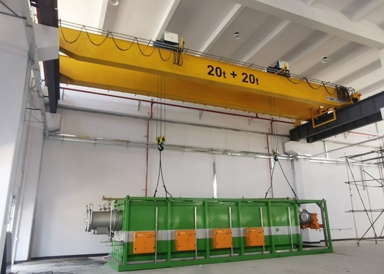 Padrão do mercado de câmbios de Ton To 35 Ton Double Girder Overhead Crane do modelo 10 de CXTD