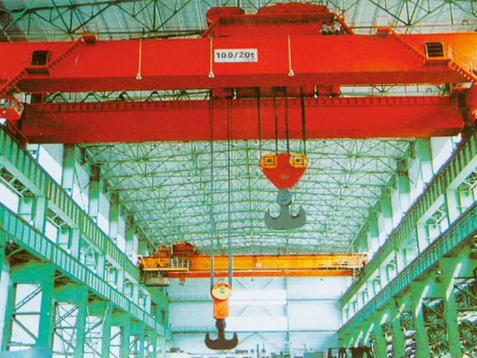Viga do controle de frequência 30-70m/do ODM Min Steel Mill Crane Double