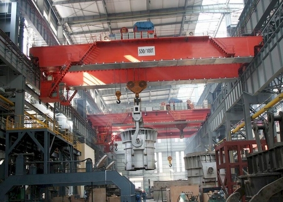 tipo ponte de 16/3.2t QDY de viga do dobro que molda Crane In Heavy Duty Plant