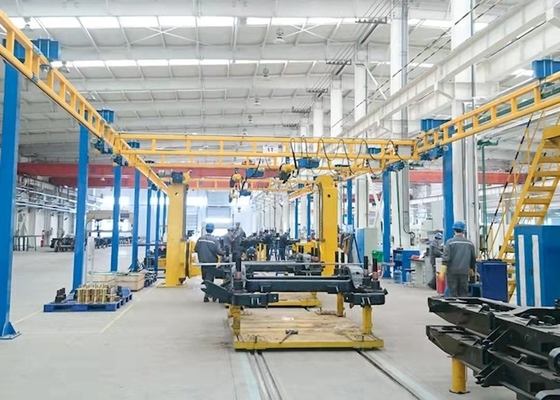 Movimentos KBK de pouco peso Crane For Production Line da grande área