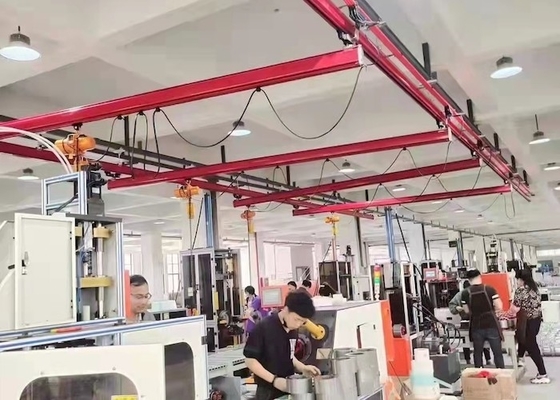 a operação flexível KBK Crane Workstation 2T de 380V 50Hz encerrou o guindaste da trilha