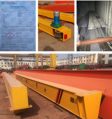 Santo Brand Grande resistência de uma única trave em sobrecarga Travelling Crane Capacidade de carga de 10 toneladas