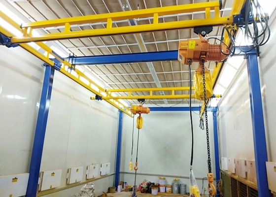 grua de corrente aérea de Crane System Flexible Combined With da ponte de suspensão 2t