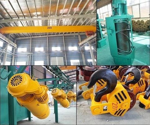 Guindaste de pórtico da viga de Ton Electric Hoist Matching With do CD 3,2 único