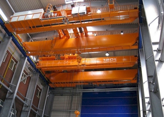 Feixe 2 Crane With Double Hooks de 500 toneladas das fundições aéreo resistente