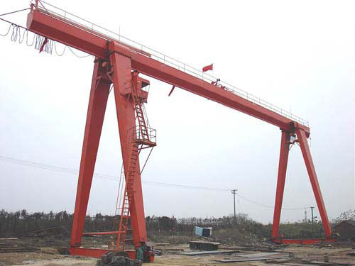 Pórtico motorizado único feixe Crane Santo Crane 10t com grua elétrica