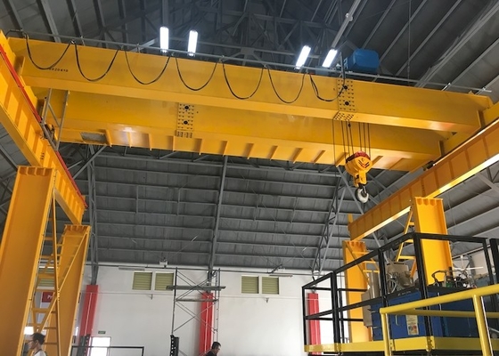 Viga dobro Crane Heavy Duty Box Type de viagem aéreo elétrico