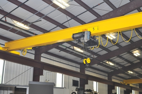 despesas gerais elétricas Crane Warehouse de viagem 5 Ton Single Girder Crane do período de 3M-16.5m