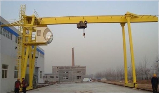Tipo pórtico de viagem Crane Single Girder Pendant Control do fardo da grua elétrica