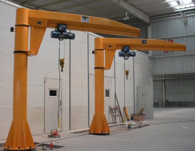 Braço estando livre Jib Crane 5 Ton In Workstations do modilhão da coluna fixa