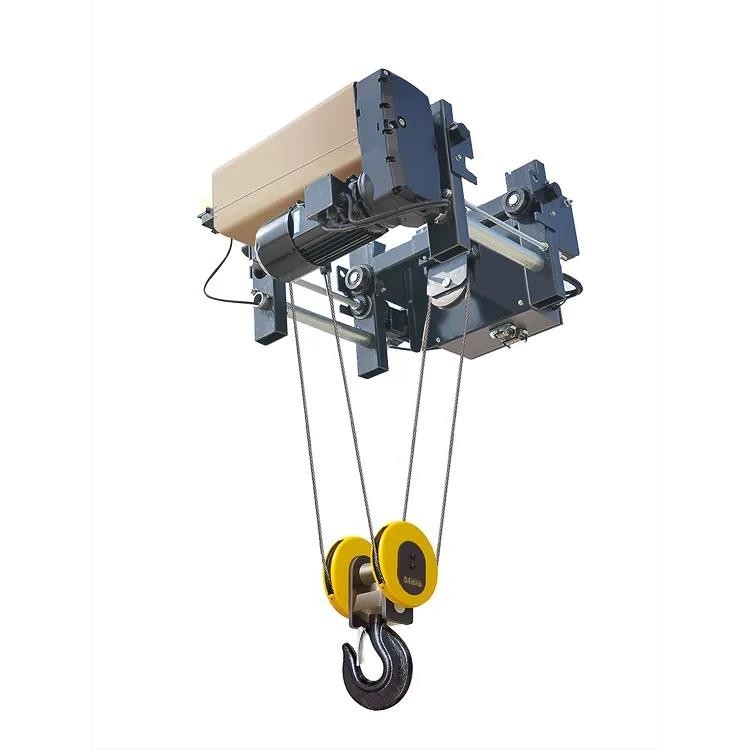 grua de corda aérea do fio de Crane Low Headroom European Type da viga dobro de 20 toneladas