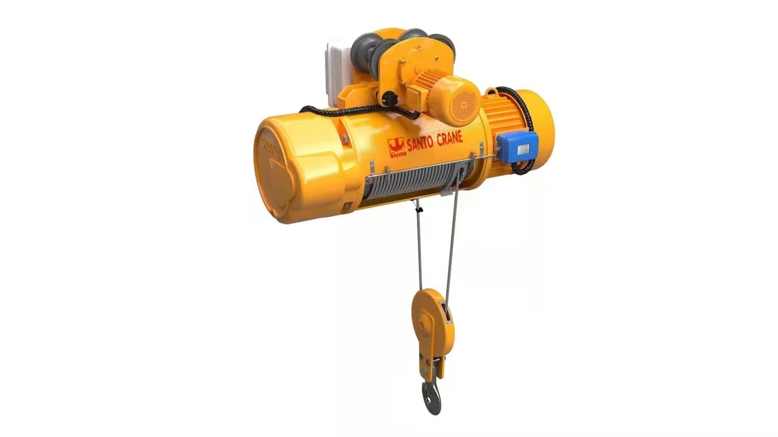 Grua de corda modelo 0.3-8m/Min de 5 toneladas do fio da DM Single Speed Monorail do CD