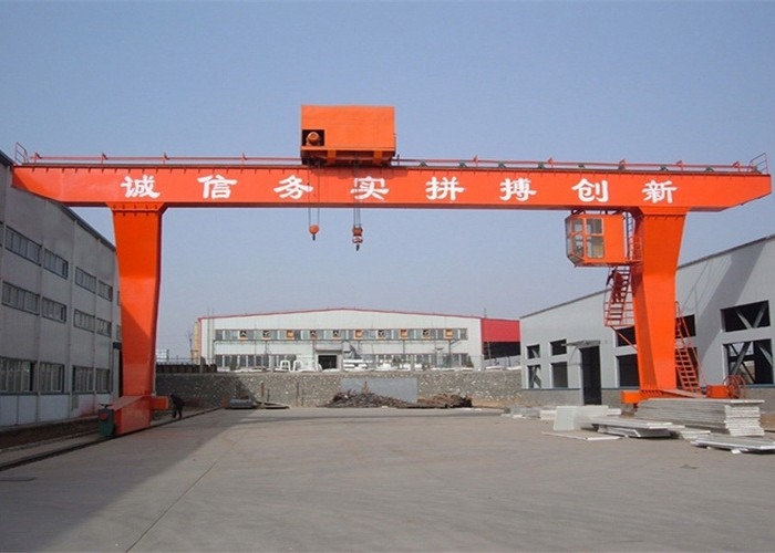 CE MG 39.4m/Min 32/5 Ton Double Girder Gantry Crane que levanta cargas pesadas