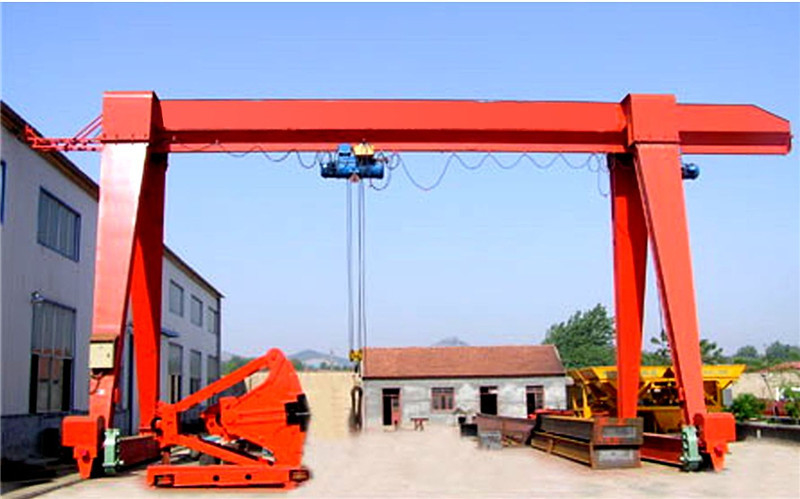 o trilho de 380V 60HZ montou o guindaste de pórtico móvel 25 de 20 toneladas de 15 toneladas Ton Overhead Crane