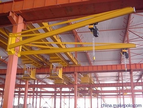 BZ0.5 ao espaço de viagem de Jib Cranes Long Movement Without da parede da doca BZ8