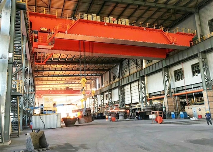 Guindastes resistentes ao calor de Crane Cabin Heavy Duty Overhead da fresa de aço do período 10.5m-31.5m