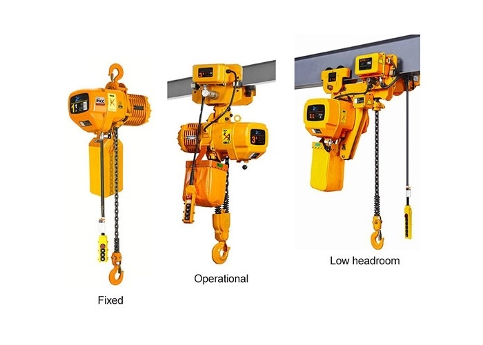 Peso leve pequeno 0,1 Ton To 6 Ton Chain Hoist altura de levantamento de 3m a de 120m