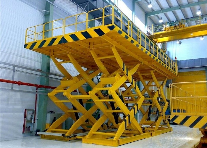 1000kg ao estábulo 3000kg hidráulico Scissor o elevador em linhas de produção da fábrica