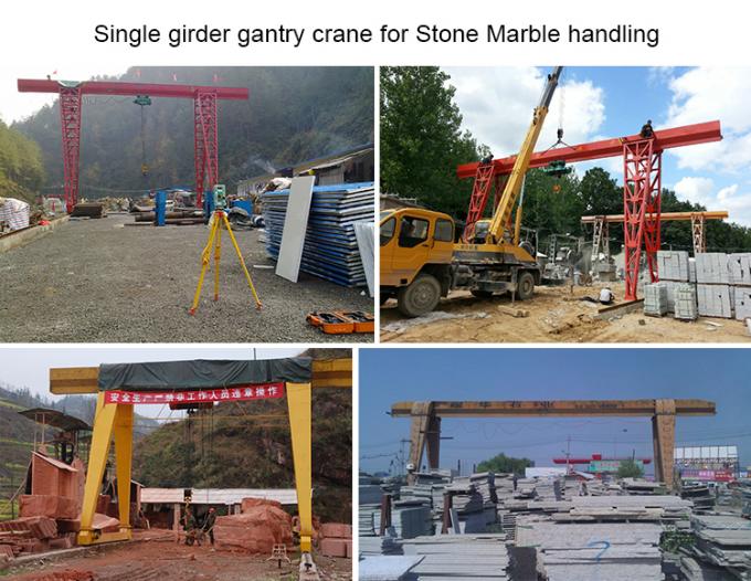 Guindaste de pórtico de 35 Ton Chinese Import Sites Container