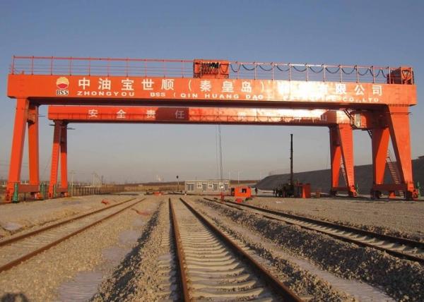 O trilho do feixe do dobro de China montou o pórtico Crane For Automobile/construção/venda por atacado indústrias da engenharia
